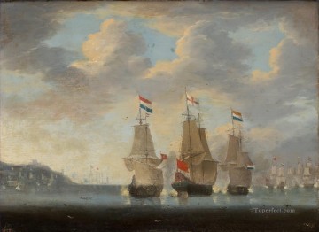 Combate naval Museo del Prado Batalla Naval Pinturas al óleo